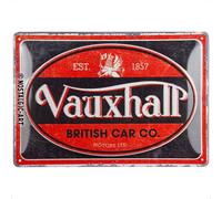 (TG. 20 x 30 cm) Nostalgic-Art Targa retrò, 20 x 30 cm, Vauxhall - Vintage Ov
