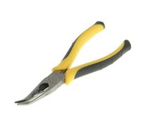 (TG. 200 mm) Stanley 0-89-872 Pinza Becchi Mezzotondi Lunghi Piegati a 45°, 200