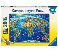 (TG. 200 Pezzi) Ravensburger Vista dall'alto Puzzle per Bambini, Multicolore, 20