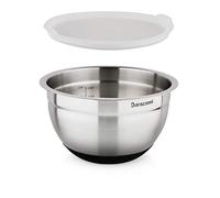 (TG. Ø20Cm) Barazzoni Bowl Acciaio Inox 18/10 ø20cm x H12,6cm C/Cop, 18/10-Sil