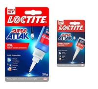 (TG. 20g) Loctite Super Attak Xxl 20 G Colla Liquida Trasparente Per Usi Precisi
