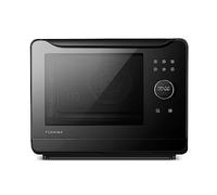 TOSHIBA MS2-TQ20SE(BK) Forno Combinato a Vapore 6 in 1, 20 Litri, Multifunzione, Air Fry, 1500W Convezione, 2250W Combinato, 40 Programmi Automatici, 3 Modalità di Vapore, Facile da Pulire, Nero