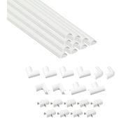 (TG. 20x10mm (Micro+)) D-Line Nascondi Cavi, Canaline Elettrich, Canaline Per Im