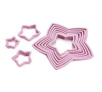 (TG. 21 x 24 x 2 cm) IBILI - 10 Stampini di plastica, Forma Finale ottenibile: A