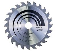 (TG. 210.0) Bosch 2608640621 - Lama per sega circolare, 210x30, 24 denti - NUOVO