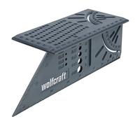 (TG. 212 x 62 x 74 mm) Wolfcraft 5208000 5208000-Squadra Tridimensionale, 212x62