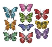(TG. 21x10.8x0.2 cm) Sizzix 662269 Fustella Framelits Svolazzare di Tim Holtz, A