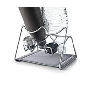 (TG. 21x17x14) Metaltex Sodatex 2 - Scolabottiglie con tappettino - (323002) - N