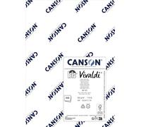 (TG. 21x29,7cm) CANSON Iris Vivaldi, carta da disegno a colori, tinta unita, 185