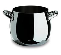 (TG. 22.5 cm) Alessi SG100/20 Mami Pentola in Acciaio Inossidabile 18/10 Lucido