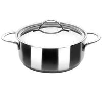 (TG. 22 cm) IBILI 605022 Noah - Pentola con Coperchio, in Acciaio Inox, ø 22 cm