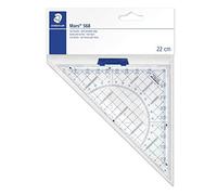 (TG. 22 cm) Staedtler 568 35 Squadra da 22 cm, Acrilico - NUOVO