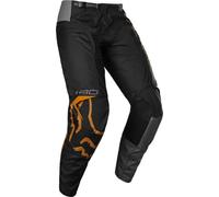 (TG. 22) Fox Racing Kids' Youth 180 Skew - Pantaloni da Motocross, Nero/Oro, 22