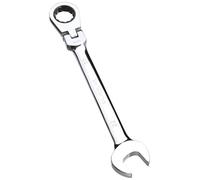 (TG. 22 mm) Silverline 571523, Chiave a cricco con testa flessibile - NUOVO