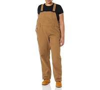 (TG. 24 Plus) Dickies Salopette da donna in denim, Anatra marrone slavato, 24 Pl