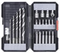 (TG. 22-teilig) kwb 108805 22-piece Bit and Drill Box w. albero esagonale, 5 x p