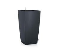 (TG. 22 x 22 x 41 cm) Lechuza Cubico Color 22 Vaso in Resina per Piante, Colore