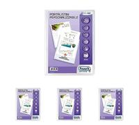 (TG. 22 x 30 cm (Confezione da 4)) Favorit Portalistino Personalizzabile 20 Bust