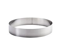 (TG. 22 x 6 cm) Decora Ø 22 X H 6 CM 0063750 Cerchio Inox, 22 x 6 cm in Acciaio