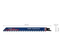 (TG. 225 mm) Bosch Professional 10x Lame per Seghe Universali Expert ‘Aerated