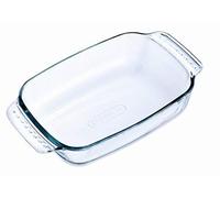 (TG. 22x13x5 cm) Pyrex Classic Teglia Rettangolare in vetro borosilicato 22x13x5