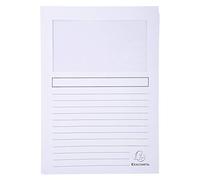 (TG. 22x31) Exacompta 50151E cartella Cartone Bianco A4 - NUOVO