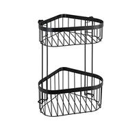 (TG. 23,5 x 33 x 18,5 cm) Wenko 23882100 Classic Plus Black - Scaffale angolare