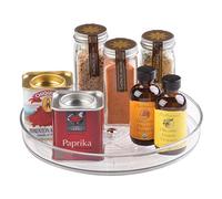 (TG. 23 cm) iDesign Organizer cucina, Piccolo portaspezie girevole in plastica p
