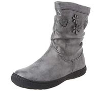 (TG. 23 EU) Chicco Stivaletto con zip laterale, Bambina e ragazza, Grigio (2), 2