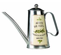 (TG. 23 x 18 x 7 cm) IBILI Olio d'oliva in Acciaio Inox può Aceite de Olivia -