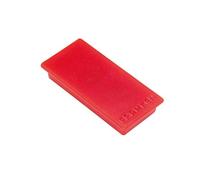 (TG. 23x50mm) Franken HM2350 01 - Magnete, 23 x 50 mm, 1.000 g, colore rosso, 10