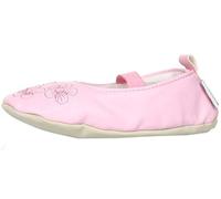 (TG. 24/25 EU) Playshoes Ballerina-Schuhe Blumen 208751, Ballerine ragazza, Rosa