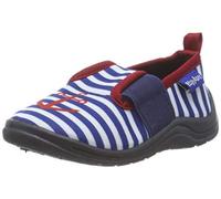 (TG. 24/25 EU) Playshoes Ciabatte-Marittimo, Pantofole Unisex-Bambini, Blu (Mari