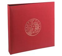 (TG. 24,5x25 cm) Exacompta 96105E Raccoglitore numismatico + 5 fogli plastica -