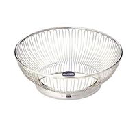 (TG. 24 cm) Alessi 826/24 Cestino Centrotavola a Filo di Design 18/10, Acciaio