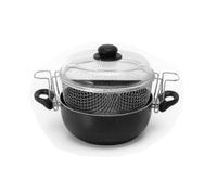 (TG. 24 cm) Ballarini 35260F.24 Linea Firenze Friggitrice, 2 Maniglie, Diametro