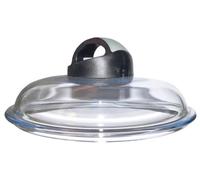 (TG. 24 cm) Ballarini Cortina Granitium Igloo Coperchio in Vetro Trasparente, 24