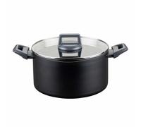 (TG. 24 cm) Fackelmann Pentola Casseruola Statement Ø 24 cm - con rivestiment