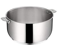 (TG. 24 cm) Lagostina Salvaspazio Casseruola in Acciaio Inox 18/10 Ø 24 cm, Pen