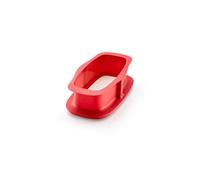 (TG. 24 cm) Lekue Molde Rectangular Desmontable, 24 cm, Rosso - NUOVO