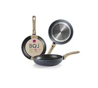 (TG. 24 cms) IBILI, Padella bux, 24 cm, alluminio, manico in legno, antiaderente