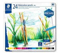 (TG. 24 crayons) Staedtler 14610 C design Journey - Scatola Metallo 24 Matite