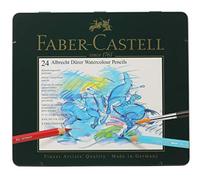 (TG. 24 pz.) Faber-Castell 117524 Matite Colorate, 24 Pezzi, multicolore - NUOVO