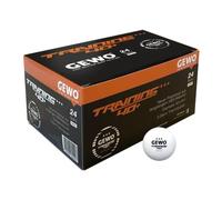 (TG. 24 Stück) GEWO Palline da ping pong per allenamento 40+ - 3 stelle in pl