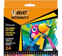 (TG. 24 unit (Confezione da 1)) BIC Intensity Premium, Pennarelli Colorati per