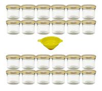 (TG. 24 x 125 ml) Viva Haushaltswaren G1130125/24T/X - Vasetti Piccole per marme