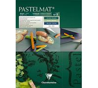 (TG. 24 x 18 x 1 cm) Clairefontaine 18 x 24 cm PastelMat Pastel Card Pad No5, 36