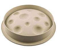 (TG. 24 x 28 x 6 cm) silikomart 20.361.13.0065 Stampi, Silicone, Grigio - NU