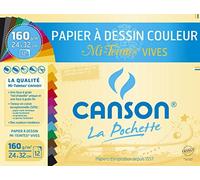 (TG. 24 x 32 cm) CANSON Künstlerpapier Mi-Teintes, 320 x 240 mm, farbig - NUOVO