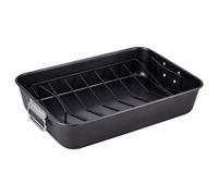 (TG. 24 x 32cm) Guardini, Rostiera con grill 24x32 cm, Acciaio con rivestimento